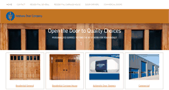 Desktop Screenshot of neptunedoorco.com